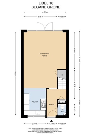 Floorplan - De Libel 10, 6171 TC Stein